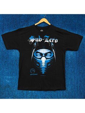 Mortal Kombat Subzero Video Game T-Shirt Size Extra Large